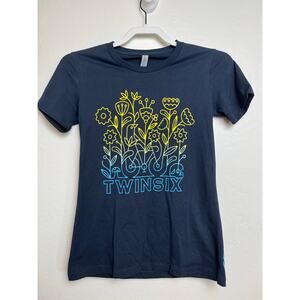 Day Tripper T - Twin Six Next Level  Steel Blue Cotton Size Small